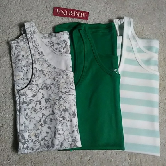 Merona Tops - Merona set of tanks size M